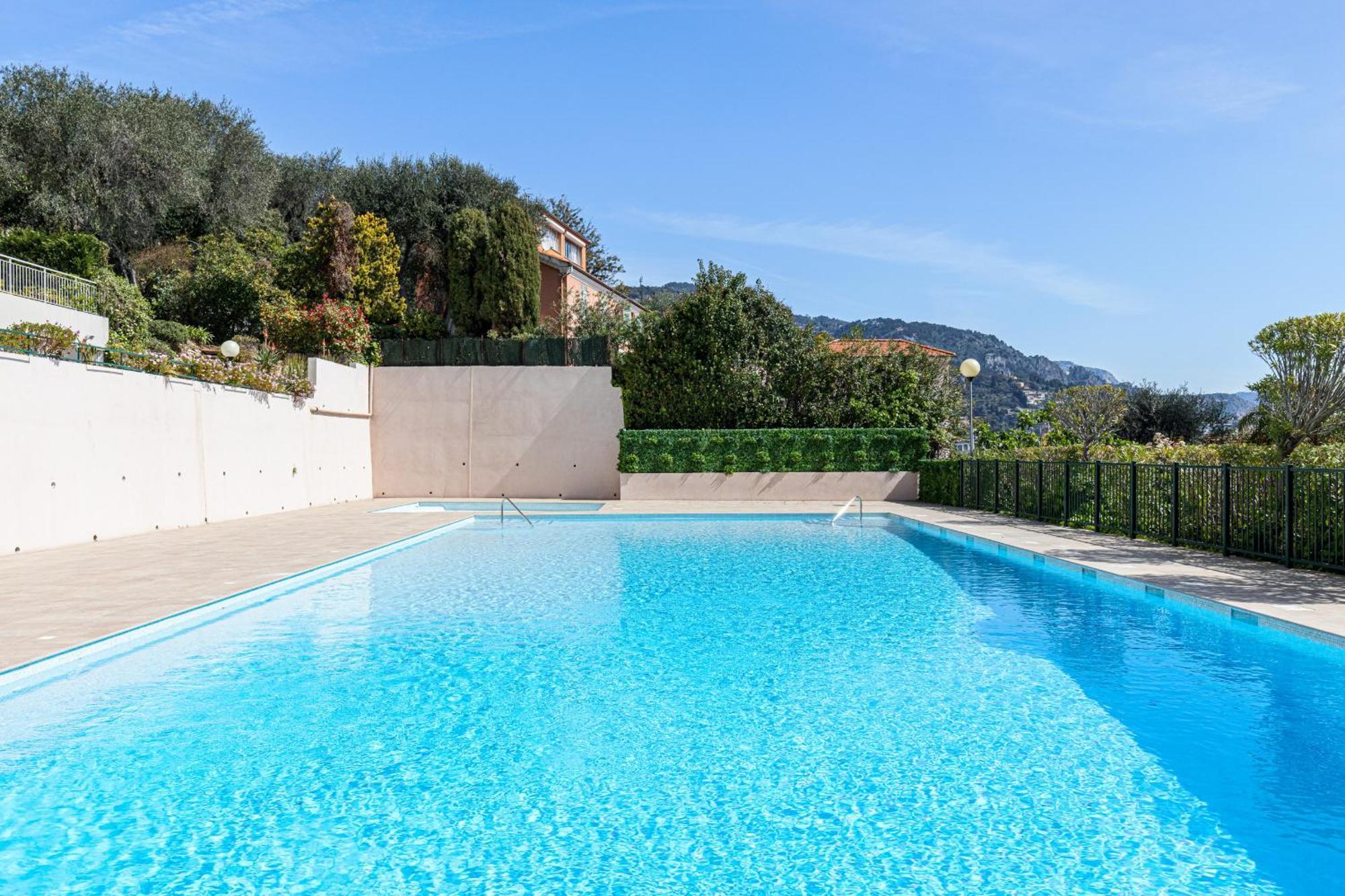 2 Bdr Villefranche-Sur-Mer Sea View Parking And Swimming Pool 外观 照片
