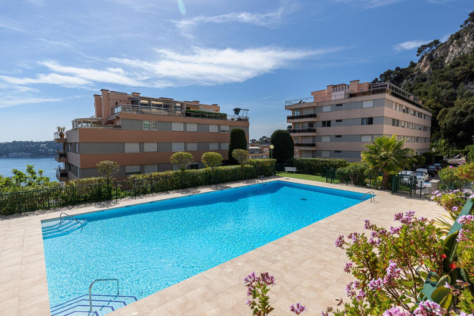 2 Bdr Villefranche-Sur-Mer Sea View Parking And Swimming Pool 外观 照片