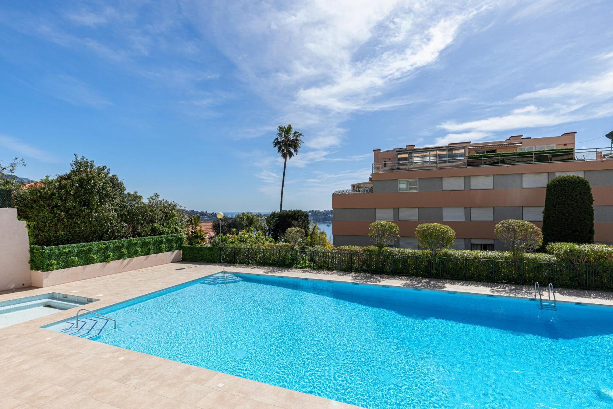 2 Bdr Villefranche-Sur-Mer Sea View Parking And Swimming Pool 外观 照片