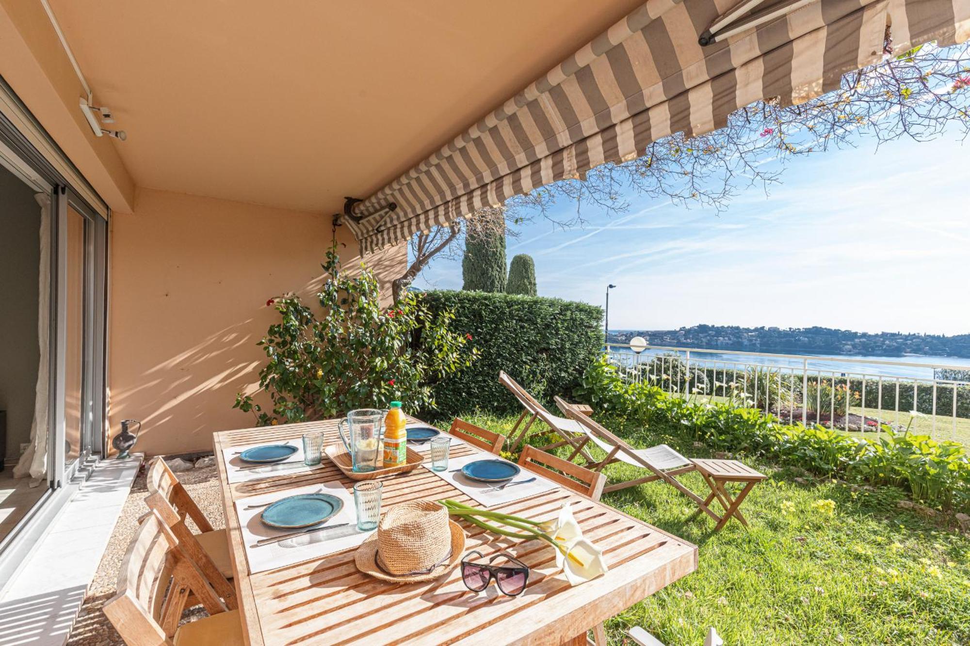 2 Bdr Villefranche-Sur-Mer Sea View Parking And Swimming Pool 外观 照片